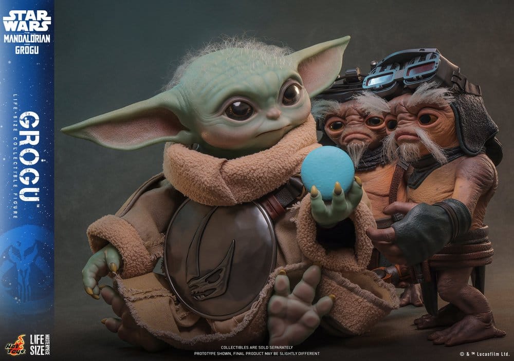 Hot Toys Star Wars The Mandalorian & Grogu - Grogu Life-Size Figur