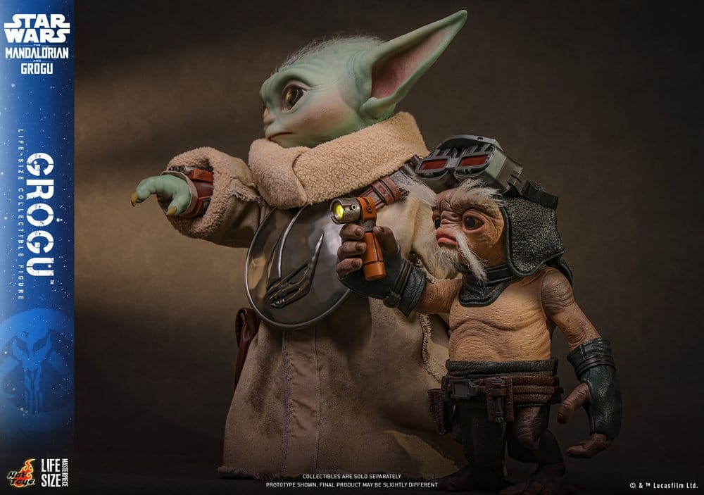 Hot Toys Star Wars The Mandalorian & Grogu - Grogu Life-Size Figur