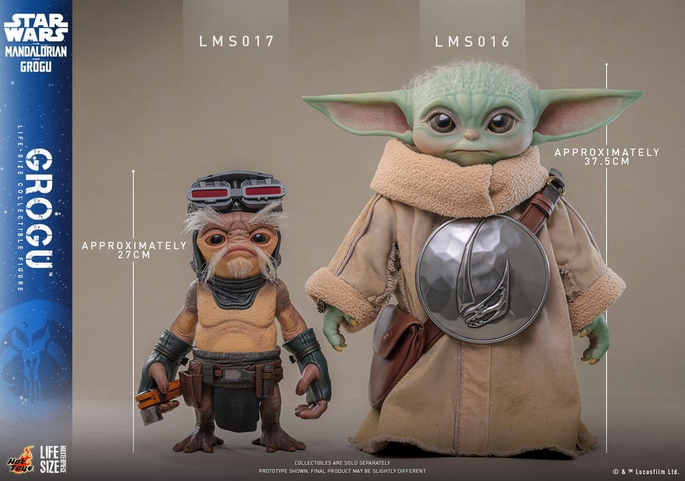 Hot Toys Star Wars The Mandalorian & Grogu - Grogu Life-Size Figur