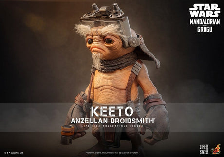 Hot Toys Star Wars The Mandalorian & Grogu Keeto (Anzellan Droidsmith) Life-Size Figur