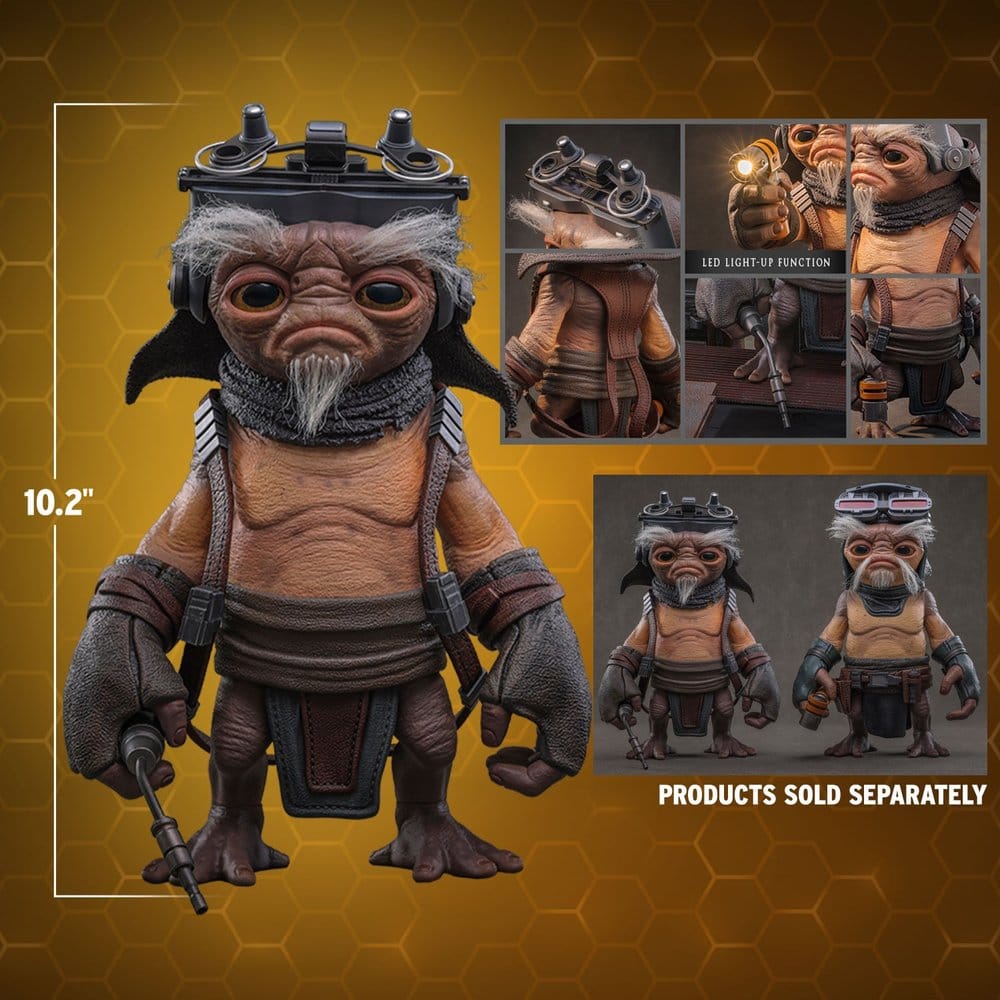 Hot Toys Star Wars The Mandalorian & Grogu Keeto (Anzellan Droidsmith) Life-Size Figur