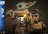 Hot Toys Star Wars The Mandalorian & Grogu Lebensgroße Anzellan Droidsmith Figur