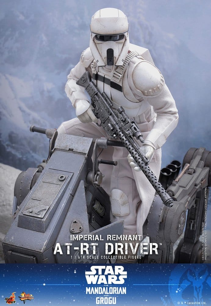 Hot Toys Star Wars: The Mandalorian & Grogu Movie Masterpiece Actionfigur 1/6 Imperial Remnant AT-RT Driver 30 cm