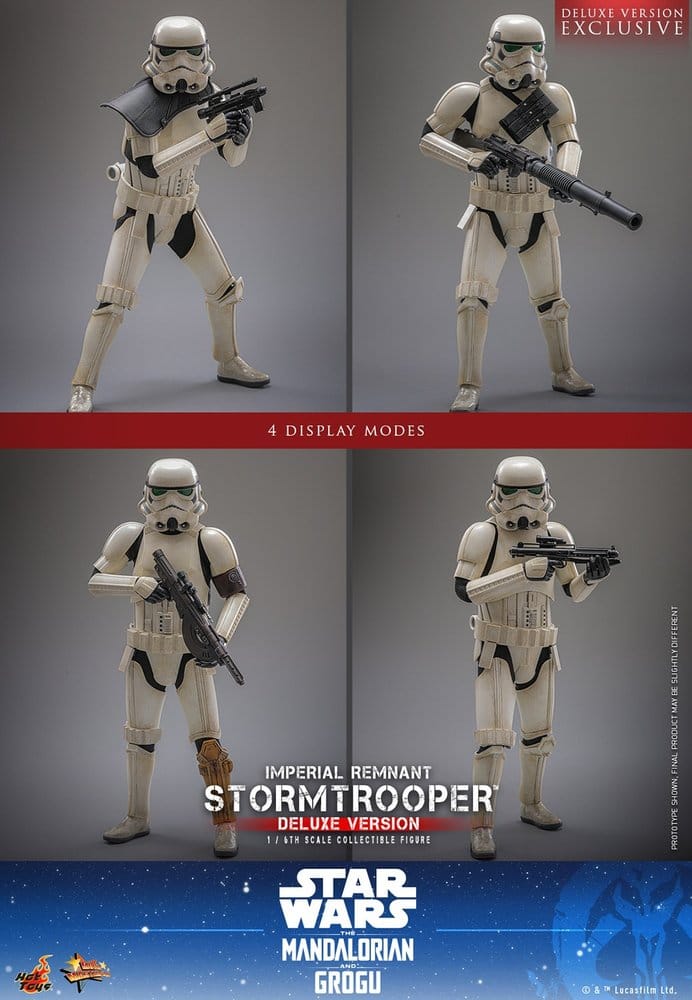 Hot Toys Star Wars: The Mandalorian & Grogu Movie Masterpiece Actionfigur 1/6 Imperial Remnant Stormtrooper (Deluxe