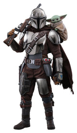 Hot Toys Star Wars: The Mandalorian & Grogu Movie Masterpiece Actionfigur 1/6 The Mandalorian and Grogu 31 cm
