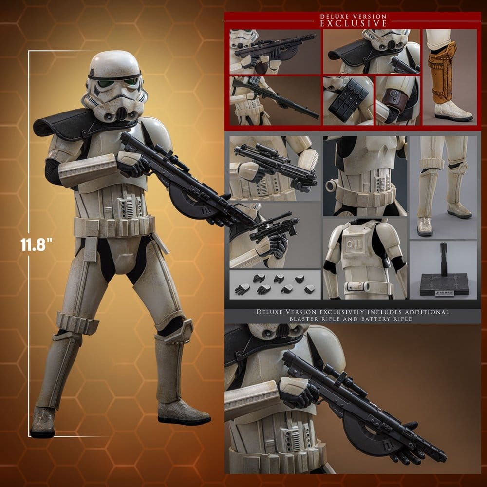 Hot Toys Star Wars: The Mandalorian & Grogu Movie Masterpiece Actionfigur 1/6 Imperial Remnant Stormtrooper (Deluxe