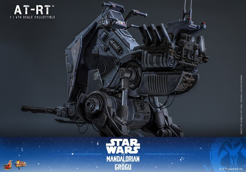 Hot Toys Star Wars: The Mandalorian & Grogu Movie Masterpiece Actionfiguren Set 1/6 Imperial Remnant AT-RT Driver &