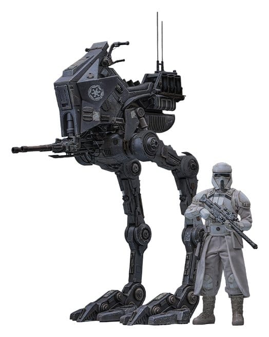 Hot Toys Star Wars: The Mandalorian & Grogu Movie Masterpiece Actionfiguren Set 1/6 Imperial Remnant AT-RT Driver &
