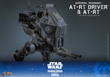 Hot Toys Star Wars: The Mandalorian & Grogu Movie Masterpiece Actionfiguren Set 1/6 Imperial Remnant AT-RT Driver &