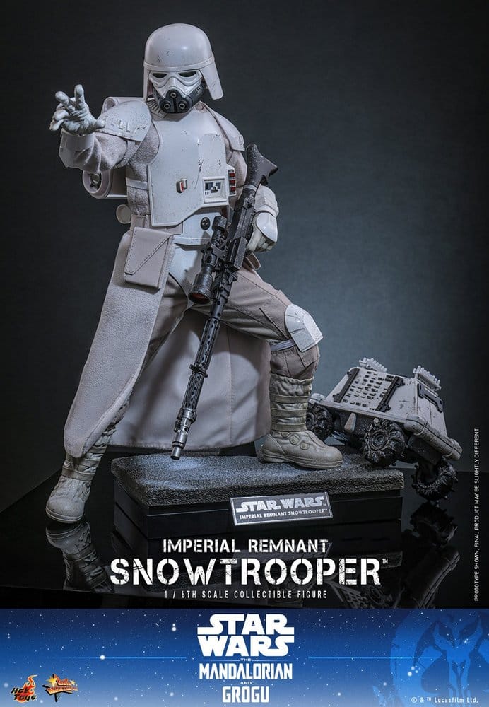 Hot Toys Star Wars: The Mandalorian & Grogu Movie Masterpiece Actionfigur 1/6 Imperial Remnant Snowtrooper 30 cm