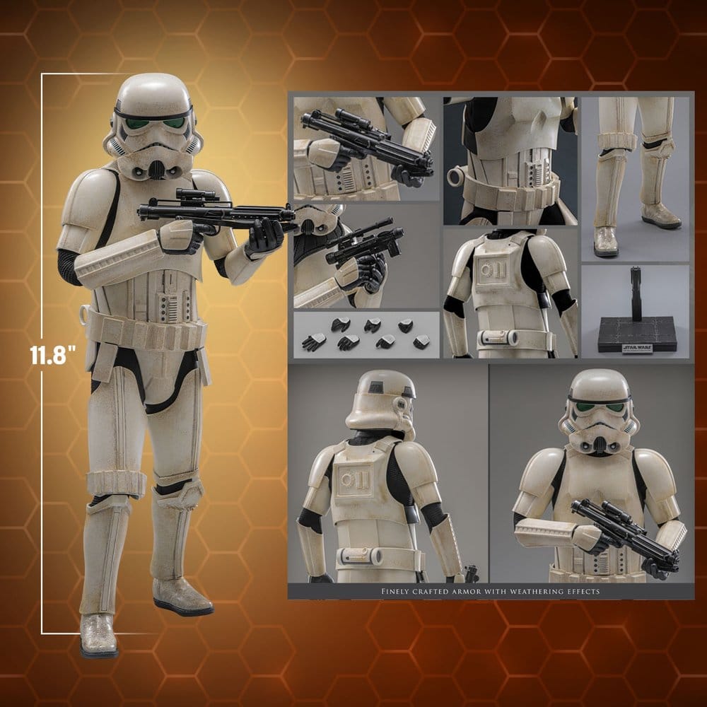 Hot Toys Star Wars: The Mandalorian & Grogu Movie Masterpiece Actionfigur 1/6 Imperial Remnant Stormtrooper 30 cm