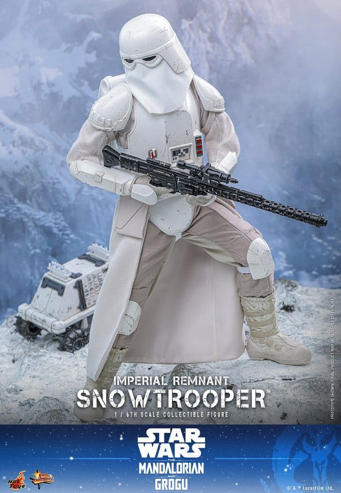 Hot Toys Star Wars: The Mandalorian & Grogu Movie Masterpiece Actionfigur 1/6 Imperial Remnant Snowtrooper 30 cm