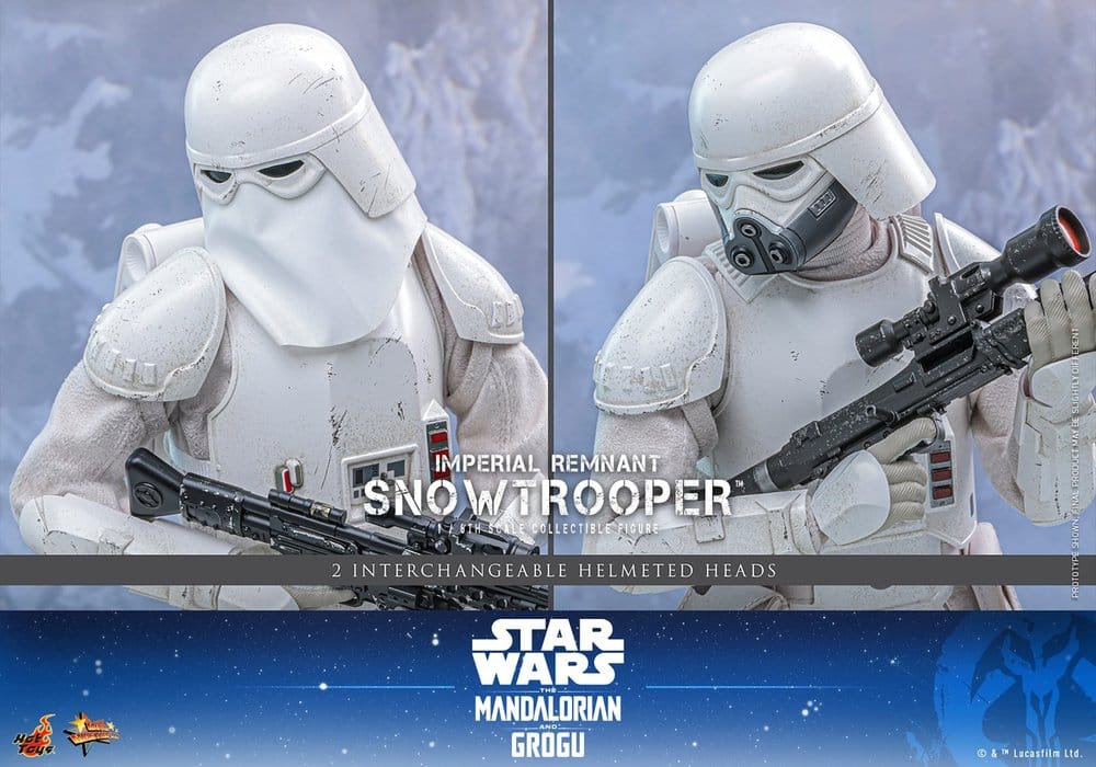 Hot Toys Star Wars: The Mandalorian & Grogu Movie Masterpiece Actionfigur 1/6 Imperial Remnant Snowtrooper 30 cm