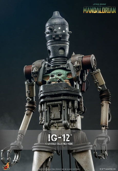 Hot Toys Star Wars The Mandalorian IG-12 1/6 Actionfigur