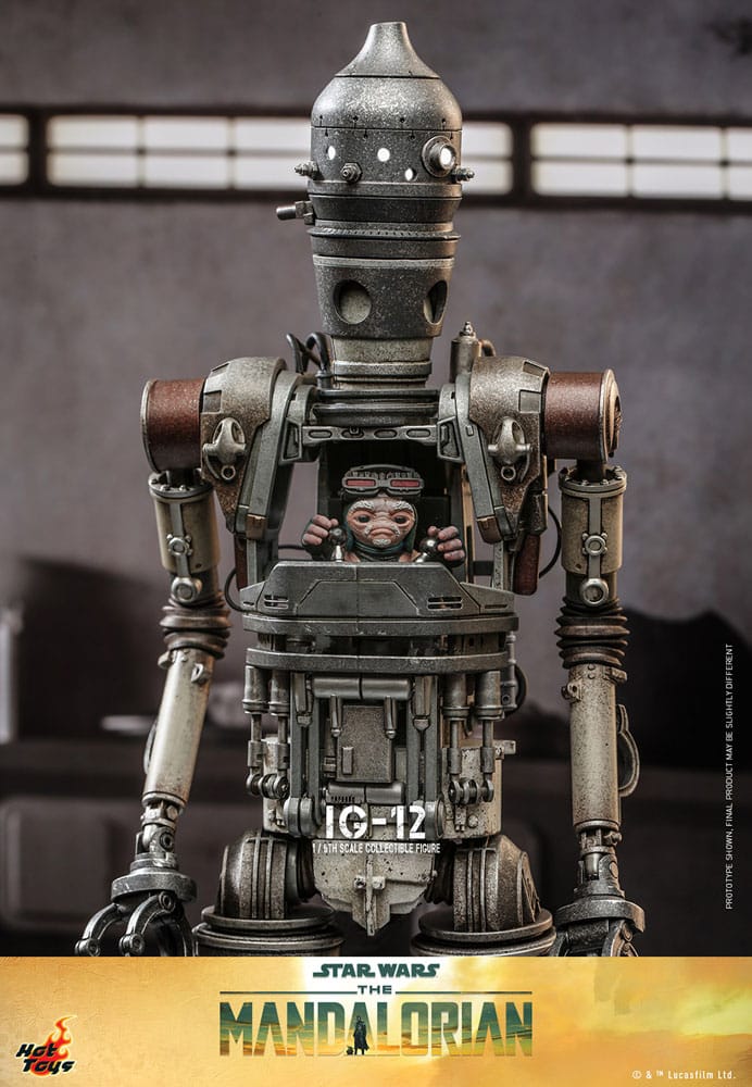 Hot Toys Star Wars The Mandalorian IG-12 1/6 Actionfigur