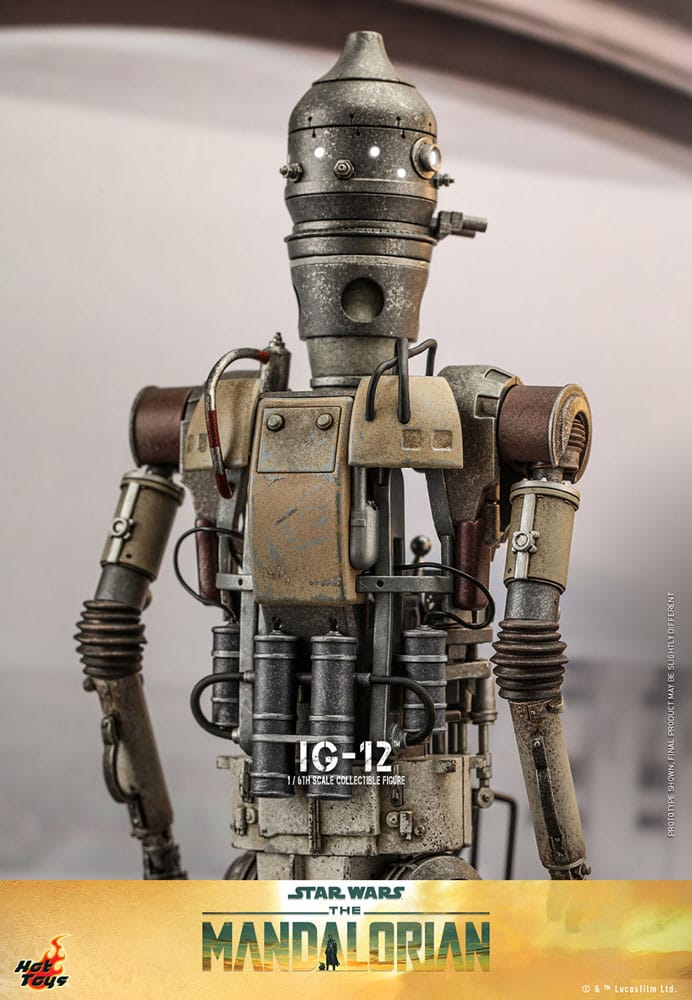 Hot Toys Star Wars The Mandalorian IG-12 1/6 Actionfigur