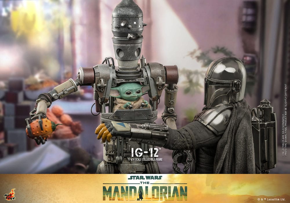 Hot Toys Star Wars The Mandalorian IG-12 1/6 Actionfigur