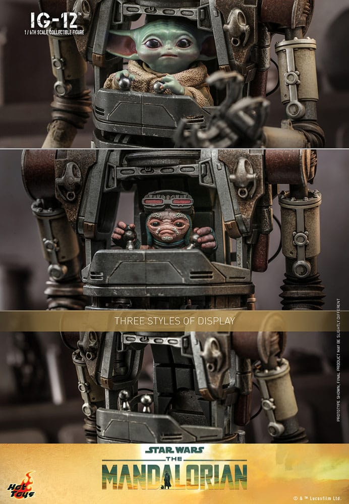 Hot Toys Star Wars The Mandalorian IG-12 1/6 Actionfigur