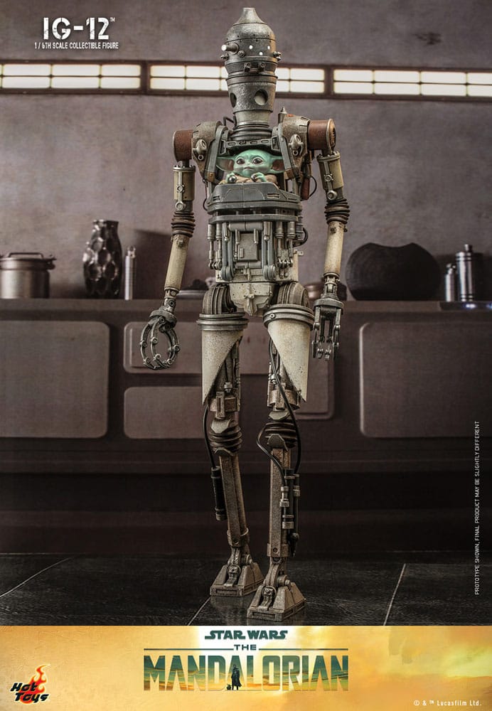 Hot Toys Star Wars The Mandalorian IG-12 1/6 Actionfigur