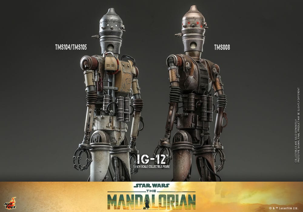 Hot Toys Star Wars The Mandalorian IG-12 1/6 Actionfigur