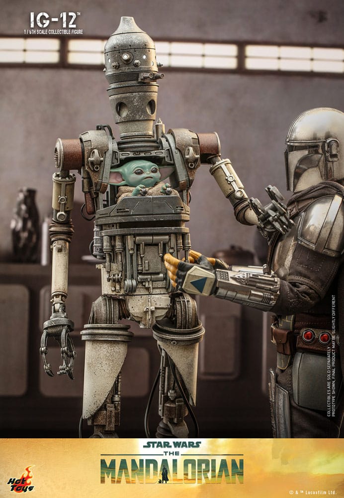 Hot Toys Star Wars The Mandalorian IG-12 1/6 Actionfigur