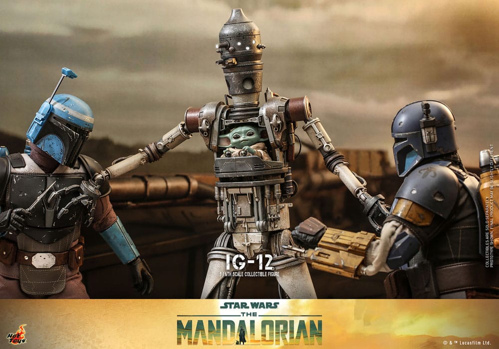 Hot Toys Star Wars The Mandalorian IG-12 1/6 Actionfigur