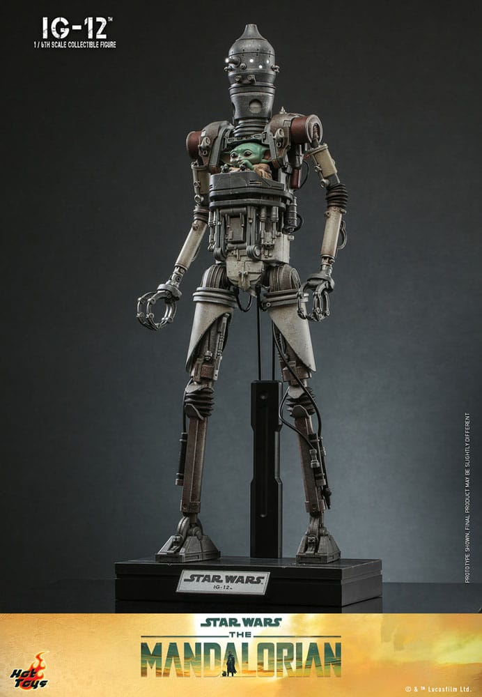 Hot Toys Star Wars The Mandalorian IG-12 1/6 Actionfigur
