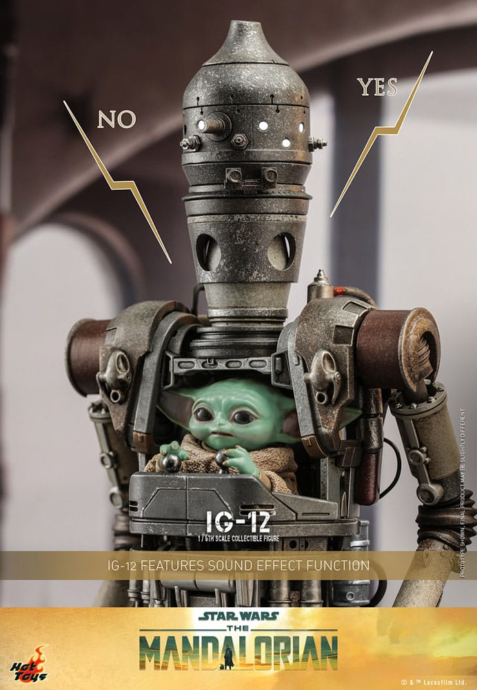 Hot Toys Star Wars The Mandalorian IG-12 1/6 Actionfigur