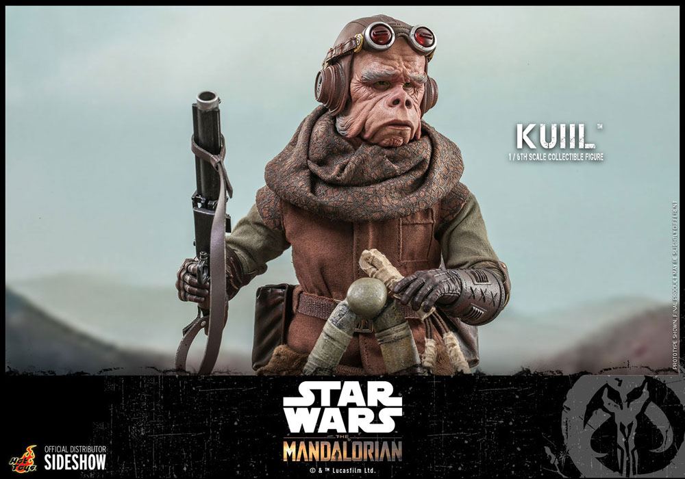 Hot Toys Star Wars The Mandalorian Kuiil 1/6 Actionfigur