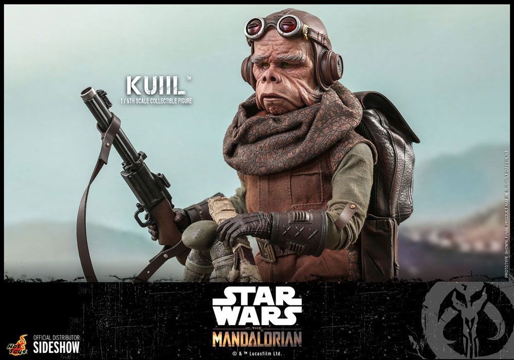 Hot Toys Star Wars The Mandalorian Kuiil 1/6 Actionfigur