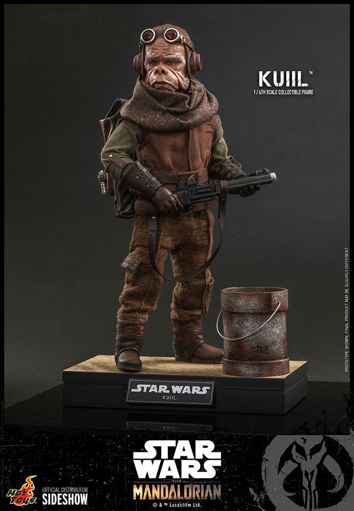 Hot Toys Star Wars The Mandalorian Kuiil 1/6 Actionfigur