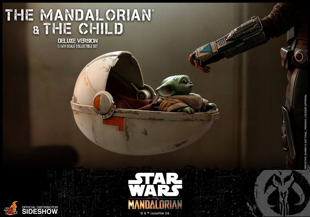 Hot Toys Star Wars The Mandalorian The Mandalorian & The Child Deluxe 1/6 Doppelpack Actionfiguren