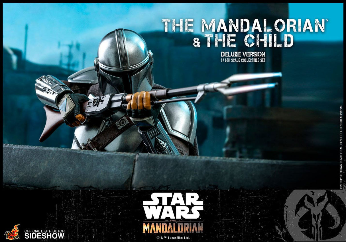Hot Toys Star Wars The Mandalorian The Mandalorian & The Child Deluxe 1/6 Doppelpack Actionfiguren