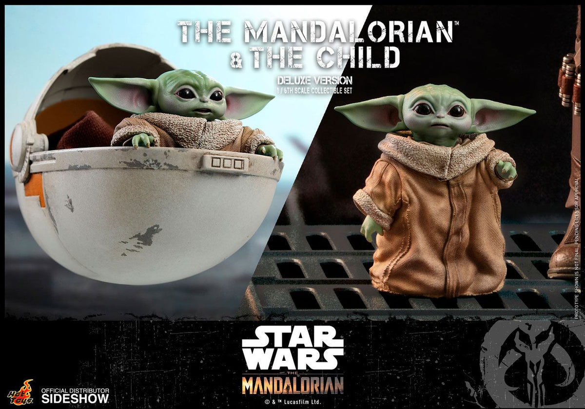 Hot Toys Star Wars The Mandalorian The Mandalorian & The Child Deluxe 1/6 Doppelpack Actionfiguren