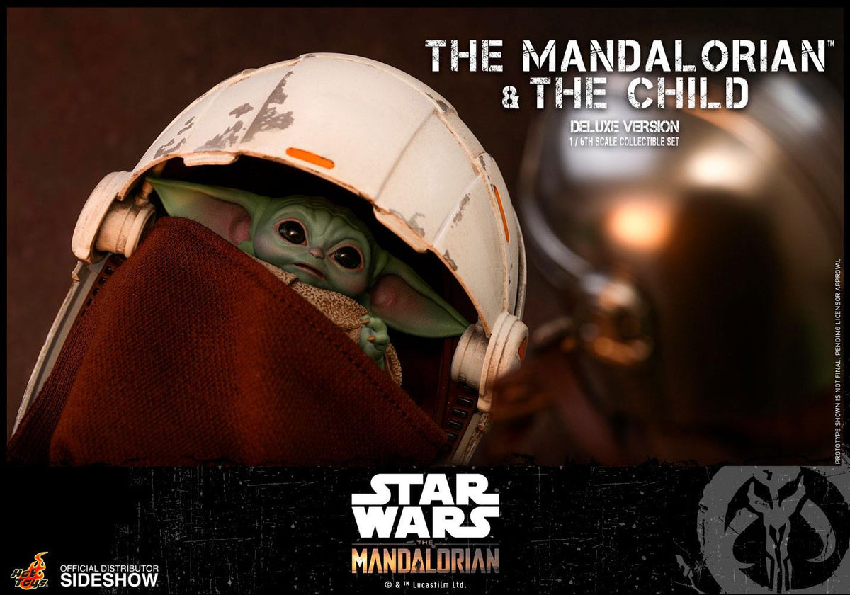 Hot Toys Star Wars The Mandalorian The Mandalorian & The Child Deluxe 1/6 Doppelpack Actionfiguren