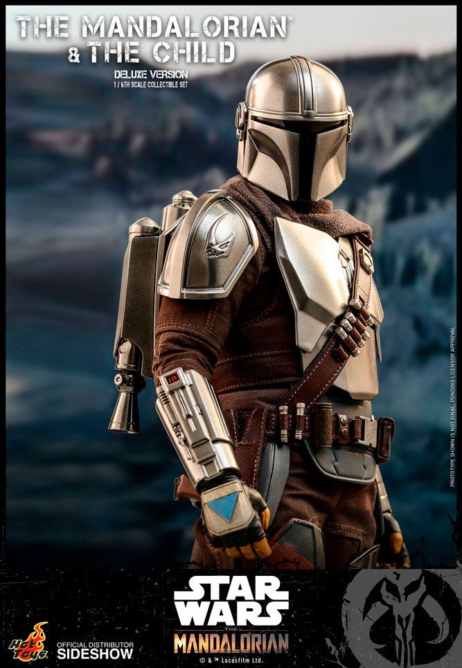 Hot Toys Star Wars The Mandalorian The Mandalorian & The Child Deluxe 1/6 Doppelpack Actionfiguren