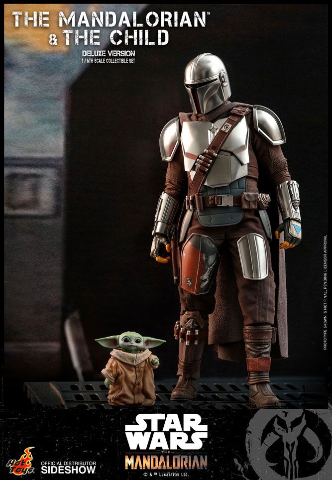Hot Toys Star Wars The Mandalorian The Mandalorian & The Child Deluxe 1/6 Doppelpack Actionfiguren