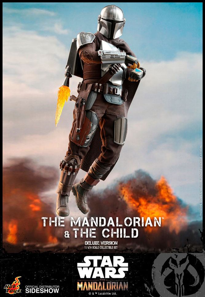 Hot Toys Star Wars The Mandalorian The Mandalorian & The Child Deluxe 1/6 Doppelpack Actionfiguren