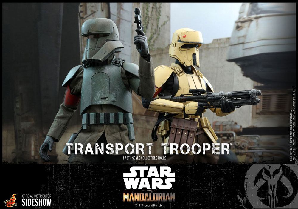 Hot Toys Star Wars The Mandalorian Transport Trooper 1/6 Actionfigur 31 cm