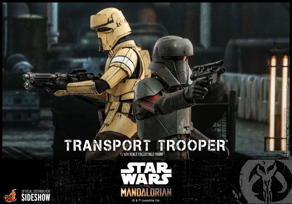 Hot Toys Star Wars The Mandalorian Transport Trooper 1/6 Actionfigur 31 cm