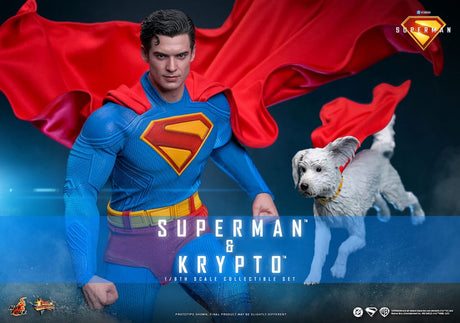 Hot Toys Superman (2025) Superman & Krypto 1/6 Actionfigur