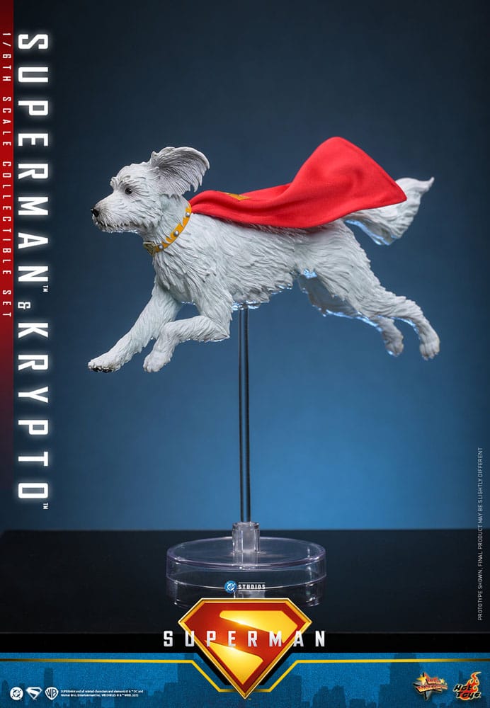 Hot Toys Superman (2025) Superman & Krypto 1/6 Actionfigur