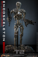 Hot Toys Terminator 2 Endoskelett Battle Damaged VersionDie-cas Movie Masterpiece Die-cast 1/6 Actionfigur