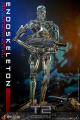 Hot Toys Terminator 2 Endoskelett Battle Damaged VersionDie-cas Movie Masterpiece Die-cast 1/6 Actionfigur