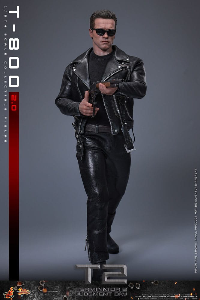 Hot Toys Terminator 2 T-800 2.0 1/6 Actionfigur
