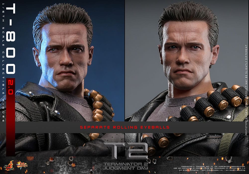Hot Toys Terminator 2 T-800 2.0 1/6 Actionfigur