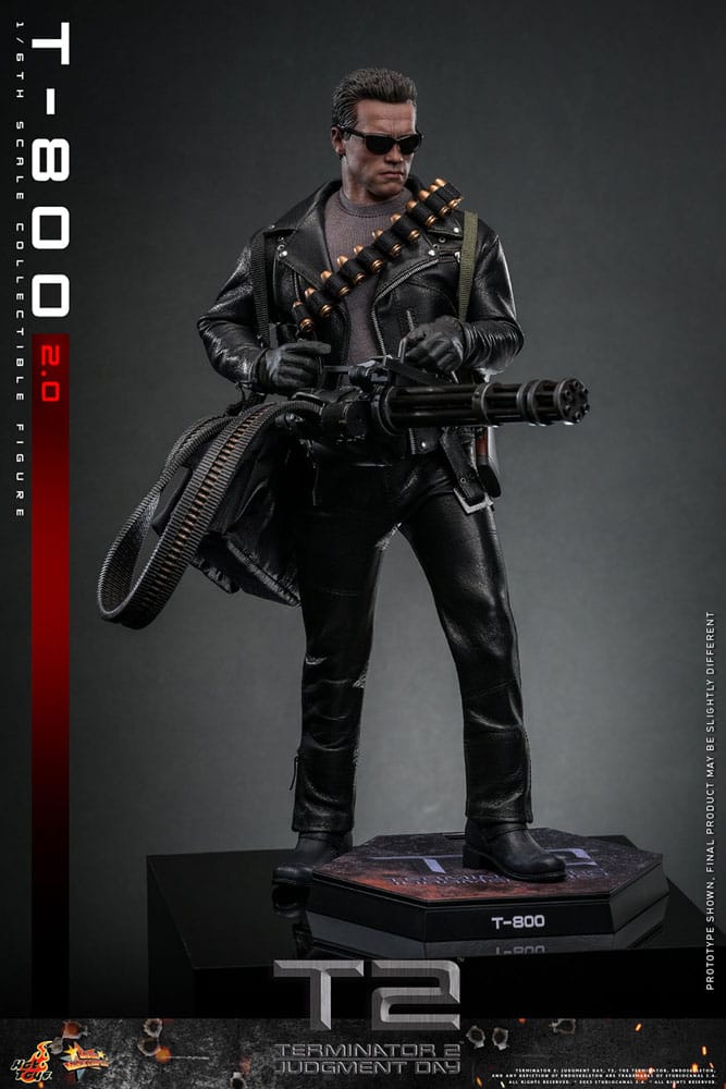 Hot Toys Terminator 2 T-800 2.0 1/6 Actionfigur