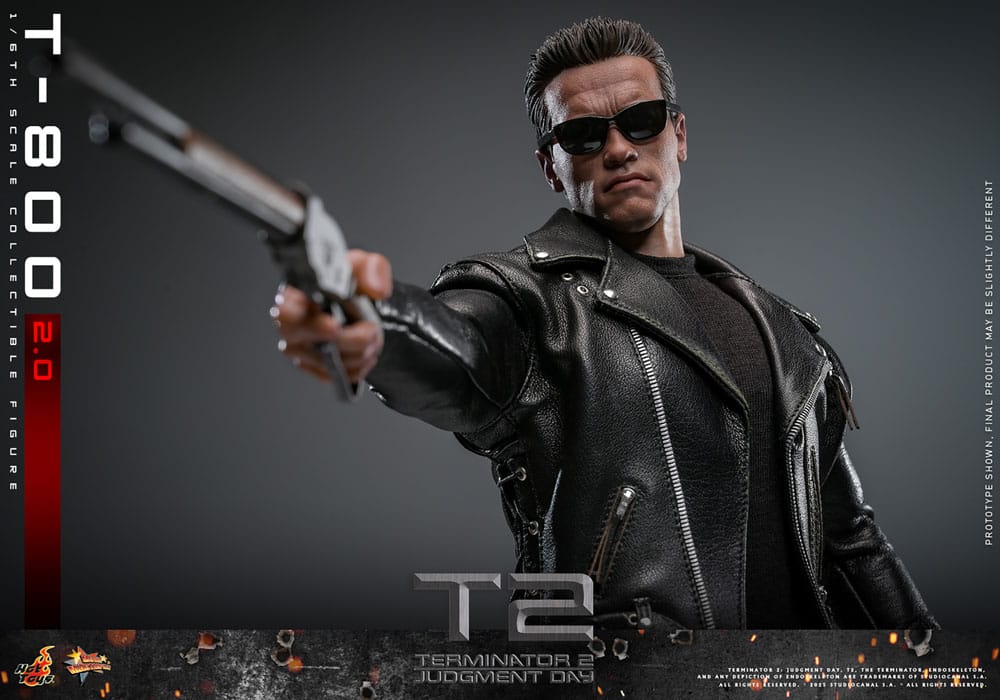 Hot Toys Terminator 2 T-800 2.0 1/6 Actionfigur