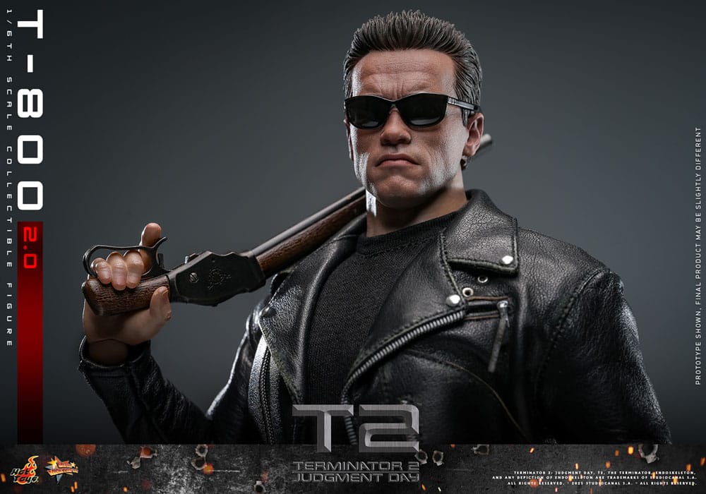 Hot Toys Terminator 2 T-800 2.0 1/6 Actionfigur