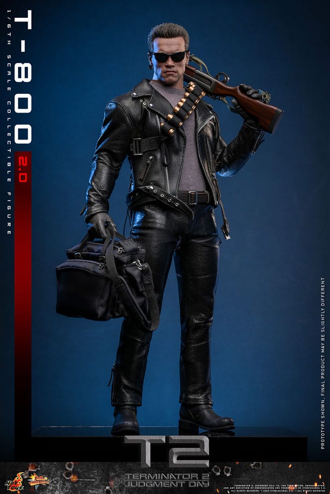 Hot Toys Terminator 2 T-800 2.0 1/6 Actionfigur